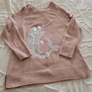 Pink Narwhal Sweater 🩷🐳